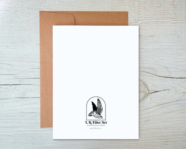 Porcini Greeting Card