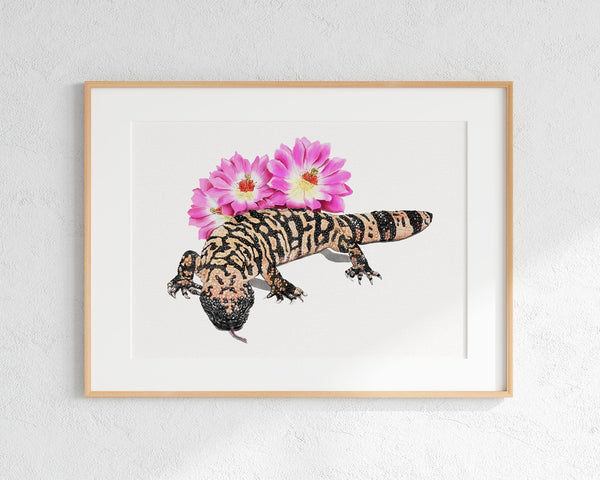 Gila Monster Print
