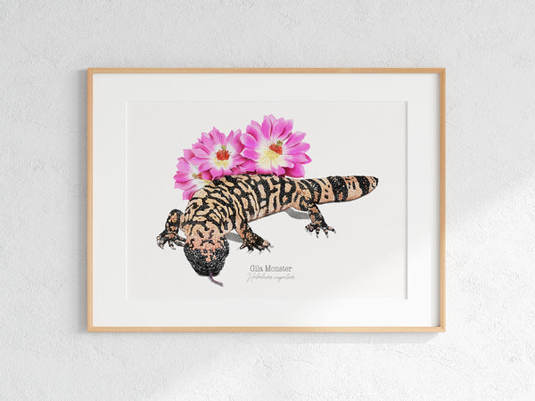 Gila Monster Print