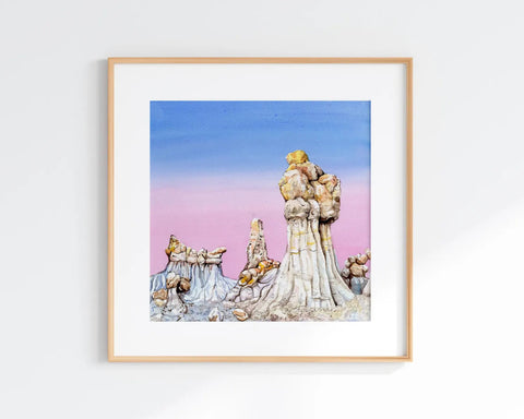 Bisti Badlands Print