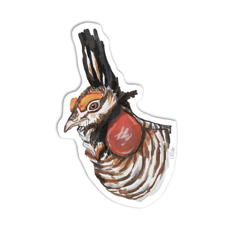 Prairie Chicken Sticker