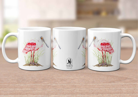 roseate spoonbill mug