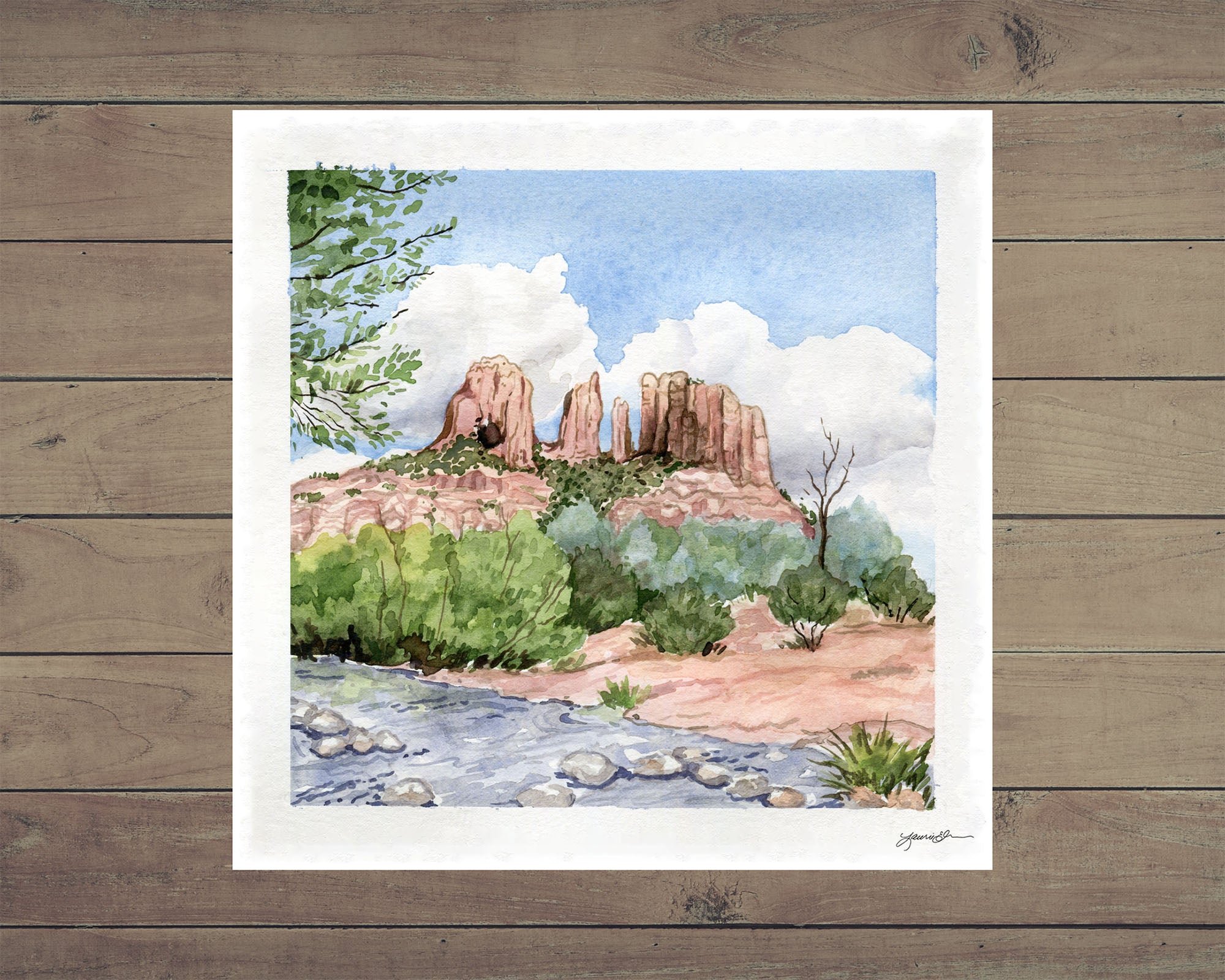 Cathedral Rock Painting