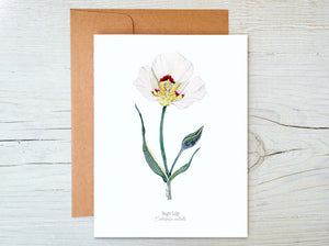 Sego Lily Notecard