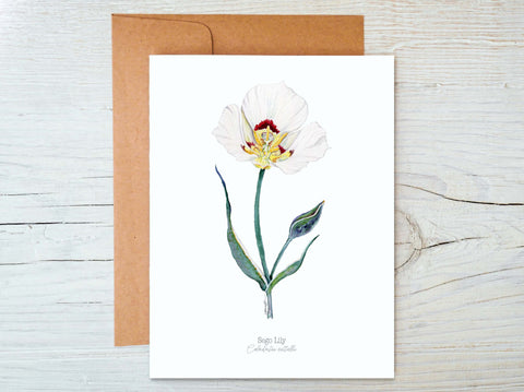 Sego Lily Notecard