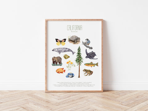 California State Symbol Print