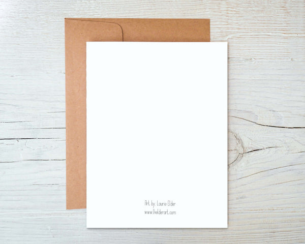 Black-tailed Jack Rabbit Greeting Card