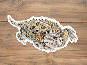 Texas Horned Lizard Sticker