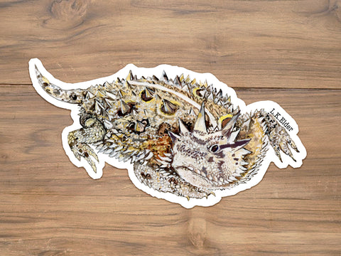 Texas Horned Lizard Sticker