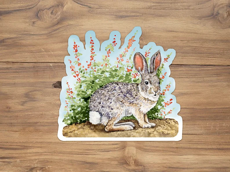 Western Cottontail Sticker