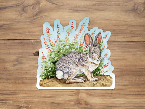 Western Cottontail Sticker