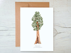 Sequoia Greeting Card